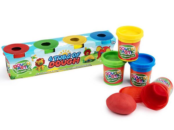 Dough Tastic 4 Tubs Of Dough
